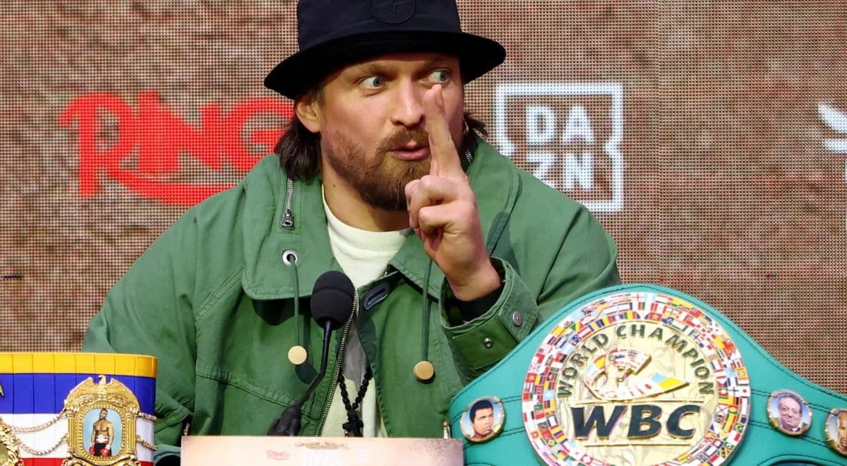 Usyk nie wytrzymał. Raz zrobi to, na co ma ochotę 