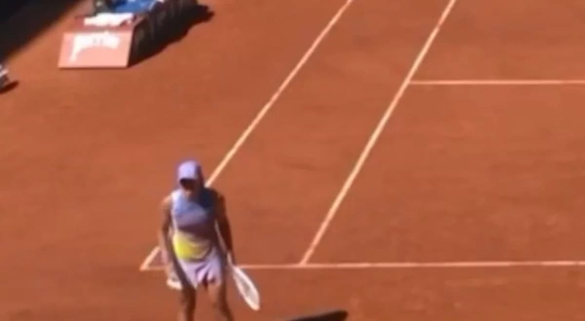 Krzyki Świątek na Roland Garros. Polce puściły nerwy [WIDEO]