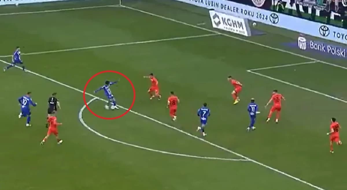 Cudowny gol w meczu Zagłębie - Górnik. Zobacz strzał Furukawy [WIDEO]