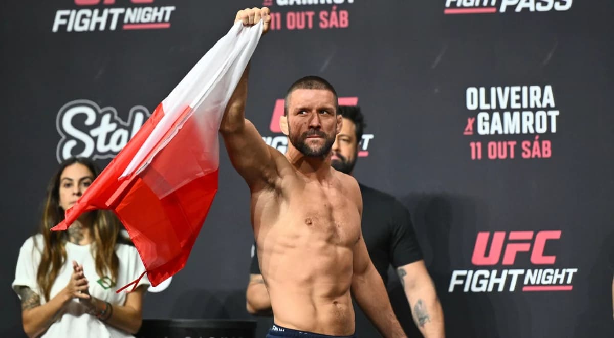 Gamrot - Ribovics: O której walka Polaka w UFC 327? Kiedy?