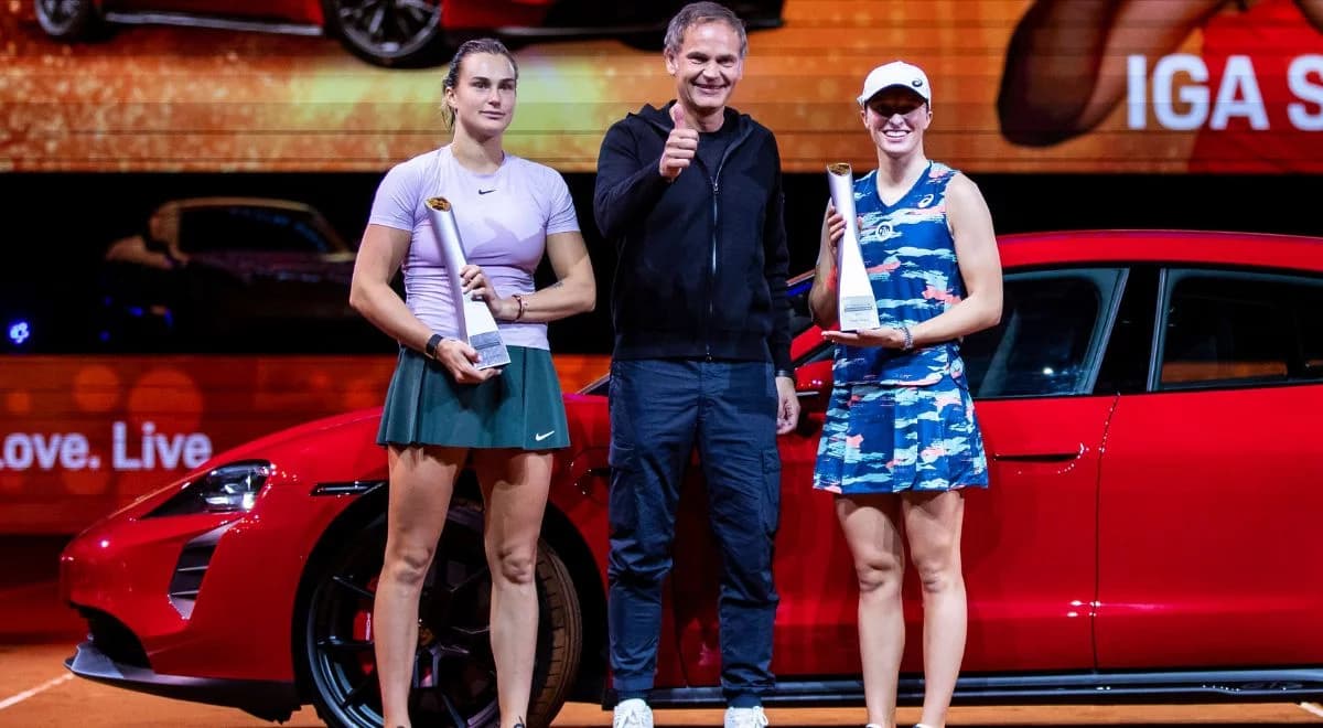 Fortuna w Stuttgarcie. Świątek oddała Porsche, Sabalenka musiała je sobie kupić