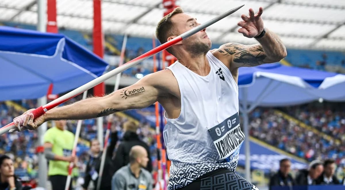 Marcin Krukowski odpuszcza lekkoatletyczne ME Monachium 2022. Oszczepnik celuje w IO Paryż 2024