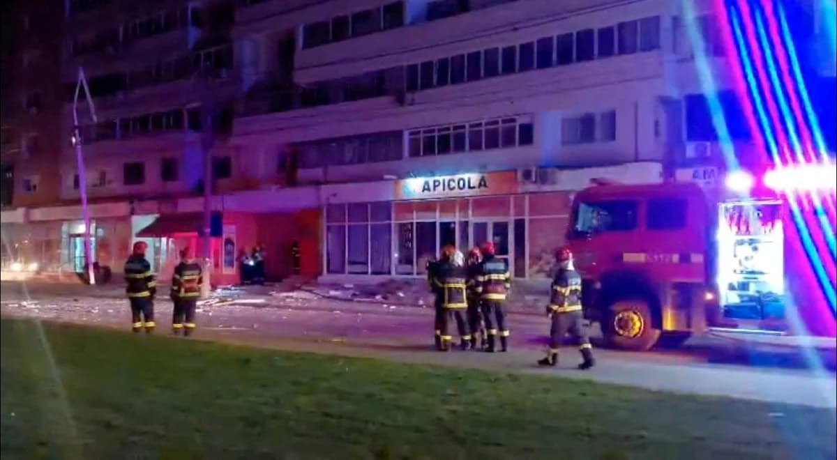 Rosyjski dron uderzył w blok mieszkalny w Rumunii