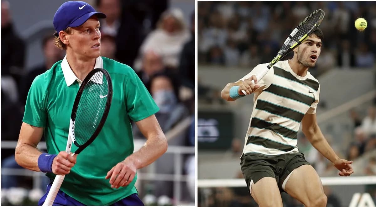 Finał Roland Garros Sinner - Alcaraz. Kiedy i gdzie obejrzeć mecz? Transmisja 