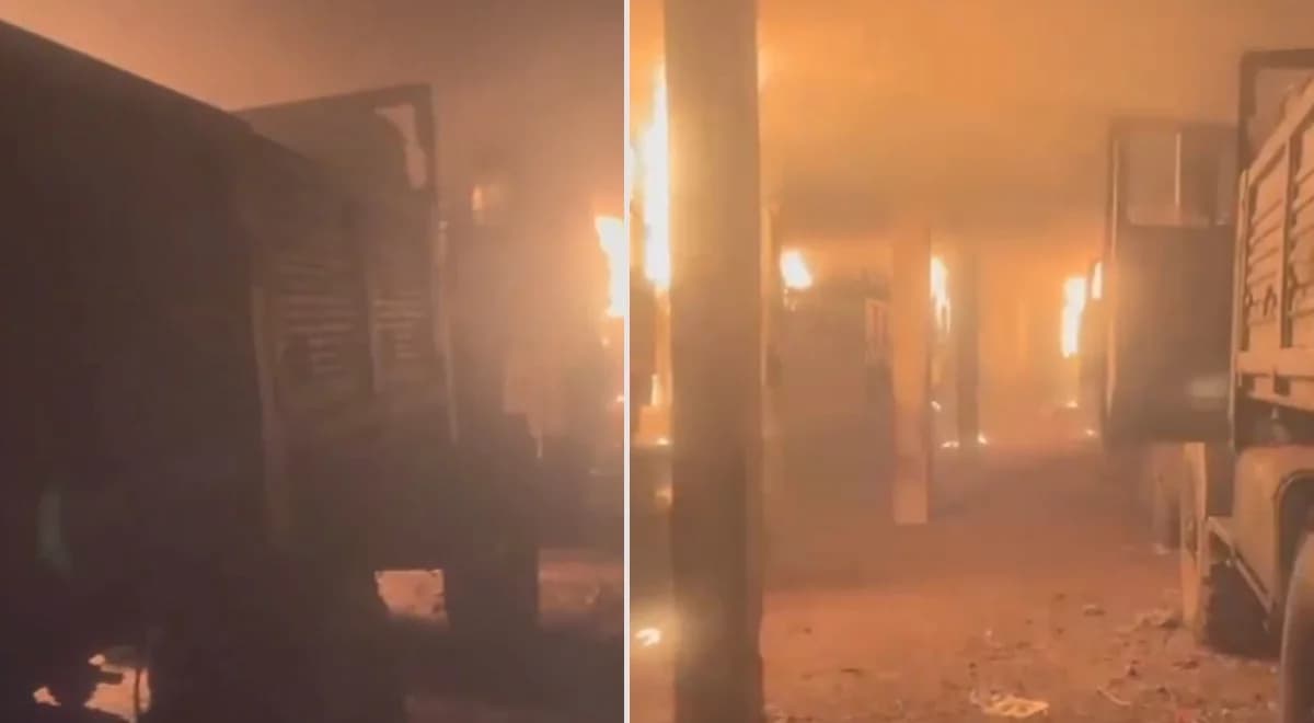 Pułk Putina uziemiony. Rosjanie spalili 15 ciężarówek