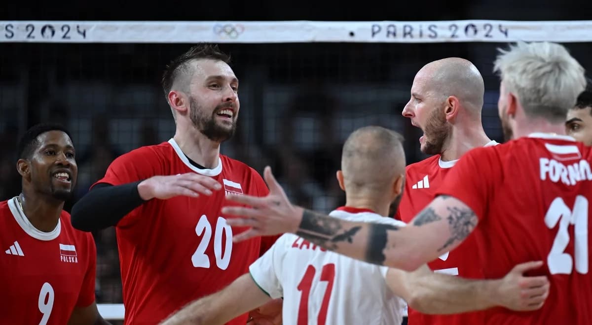 Paryż 2024. Polscy siatkarze rozpoczęli od wyraźnego zwycięstwa. Egipt pokonany w trzech setach, problemy Fornala