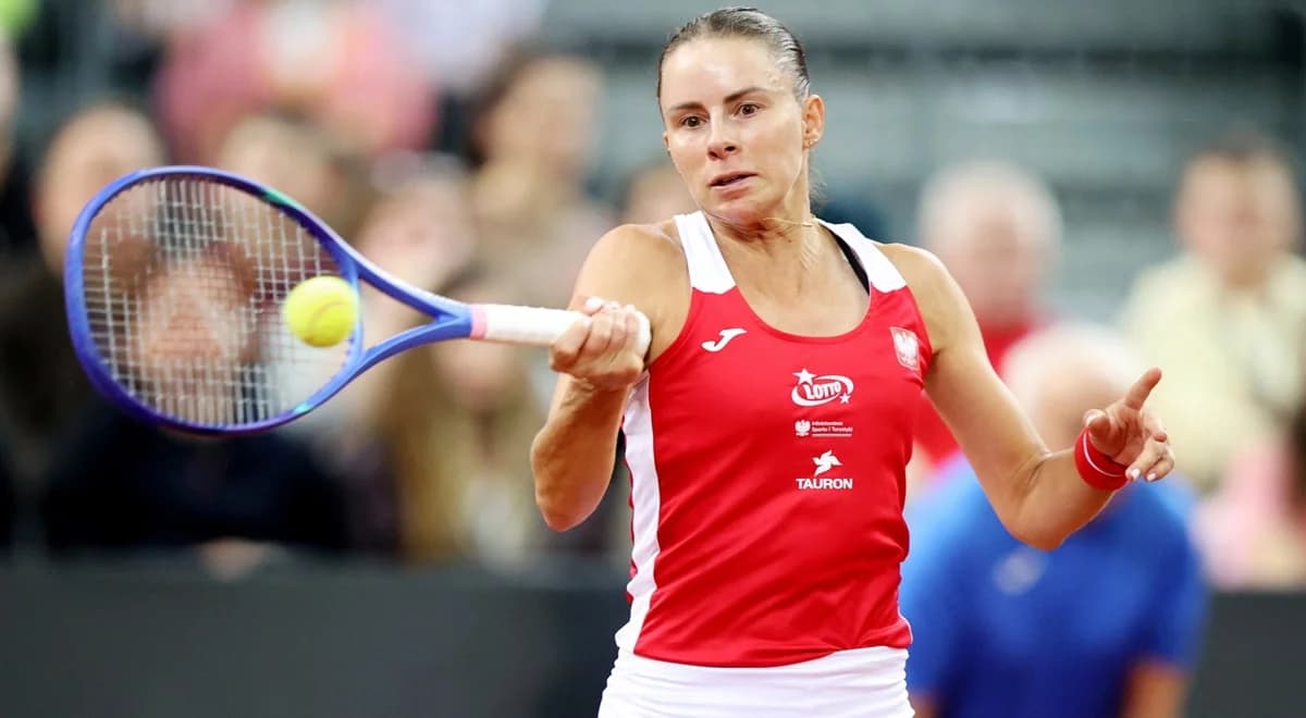 Magda Linette zaciekle walczyła z Kostjuk. Później nadszedł drugi set