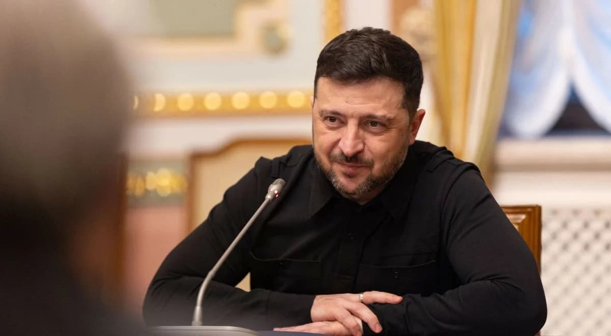 Zełenski o rozmowach pokojowych: Ukraina nie będzie przeszkodą