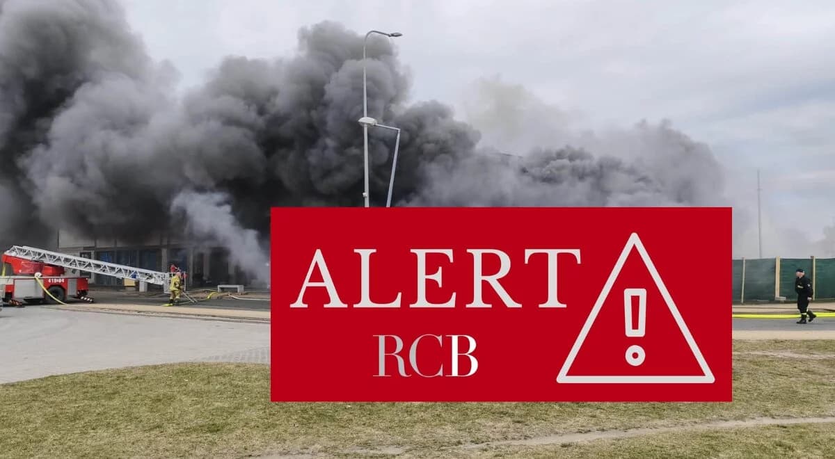 RCB wydało alert dla Czerska. "Zamknij okna i drzwi"