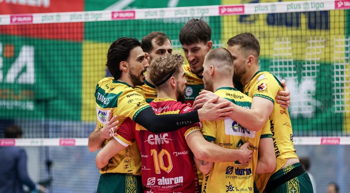 Zabawa polskich siatkarzy w KMŚ. Aluron Warta rozbił katarskiego rywala