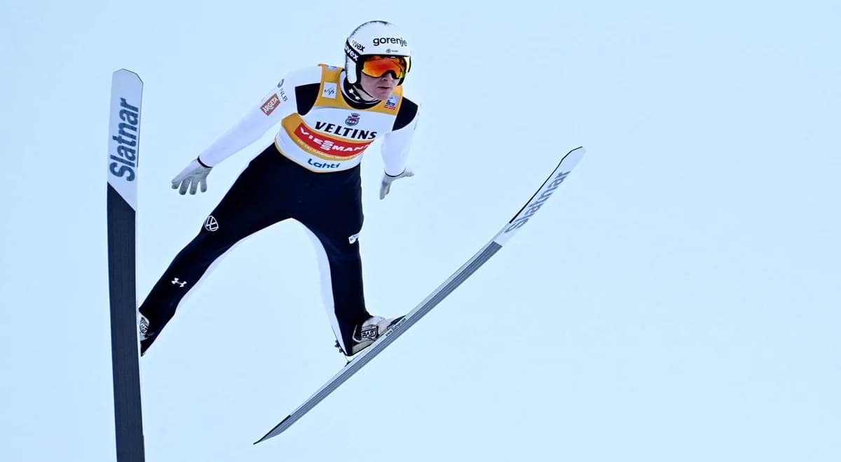 Nie powstrzymała go nawet dyskwalifikacja. Prevc idzie w ślady rodziny