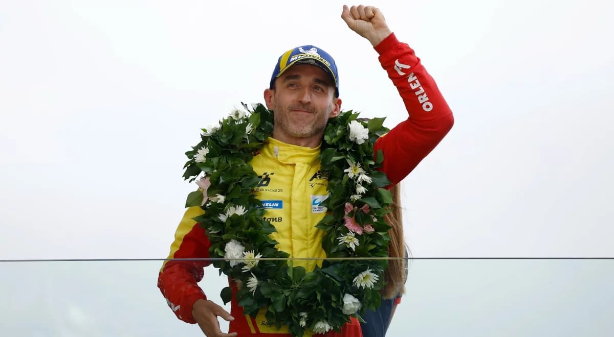 Robert Kubica uciął spekulacje. "Zwycięskiego składu się nie zmienia"