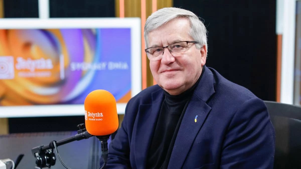 Spór ws. SAFE. Komorowski: prezydent reprezentuje całą Polskę, nie tylko Polskę PiS-owską