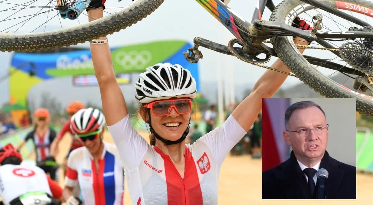 President of Poland addresses concerns over blocking Maja Włoszczowska's IOC spot