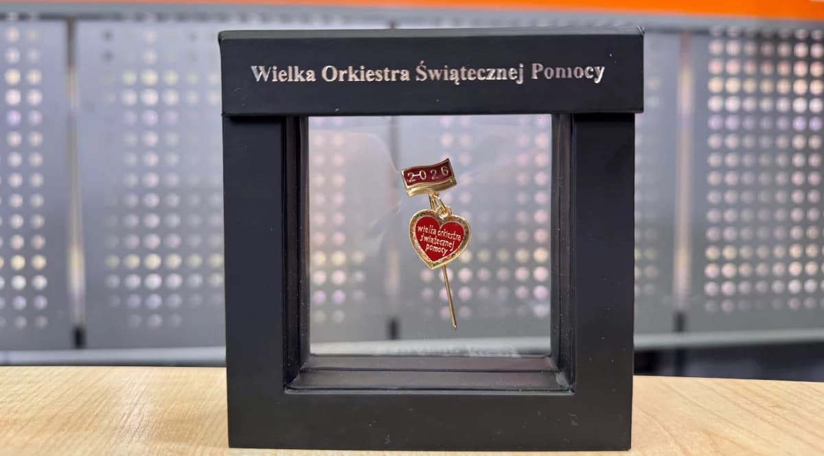 WOŚP 2026. 100 tys. zł za Złote Serduszko nr 11 licytowane na antenie radiowej Jedynki