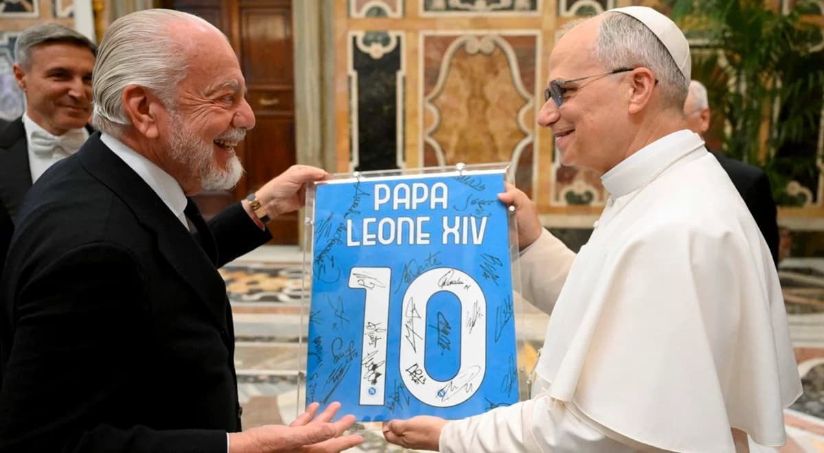 Papież przyjął mistrzów Włoch. Wyjątkowe spotkanie piłkarzy Napoli