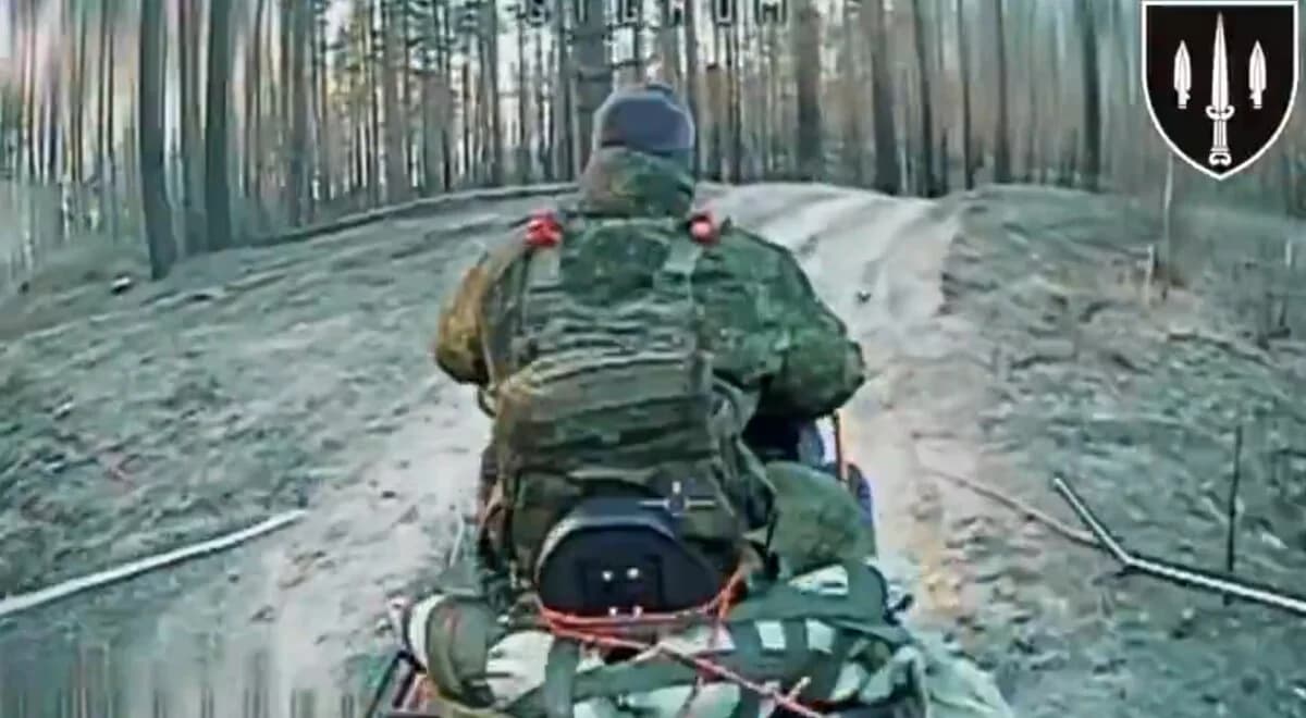 Rzucił się do ucieczki quadem. Drony "Signum" dopadły go w kilka sekund