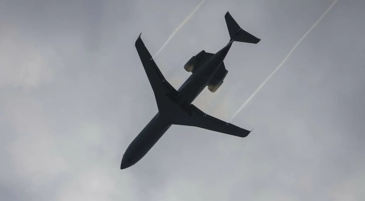 Tajemniczy amerykański samolot nad Polską. Zataczał kręgi