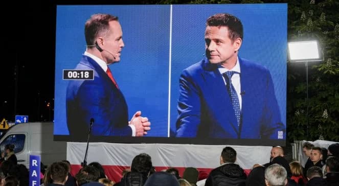 Zasady debaty Nawrocki–Trzaskowski. Czas, bloki tematyczne, prowadzący	