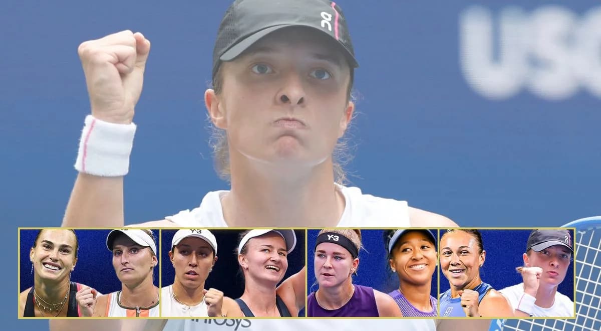 Pary ćwierćfinałowe US Open. Drabinka Igi Świątek do finału 