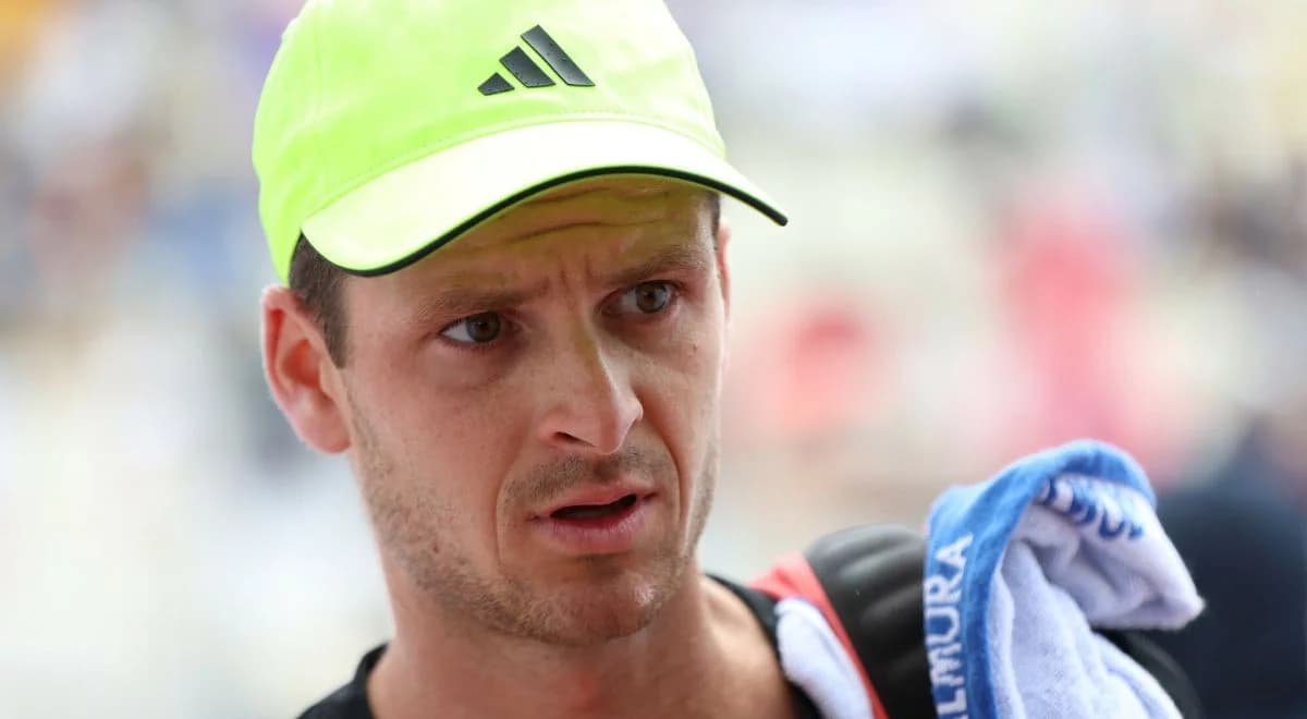 Hubert Hurkacz wycofał się z turnieju. Koszmar przed Wimbledonem