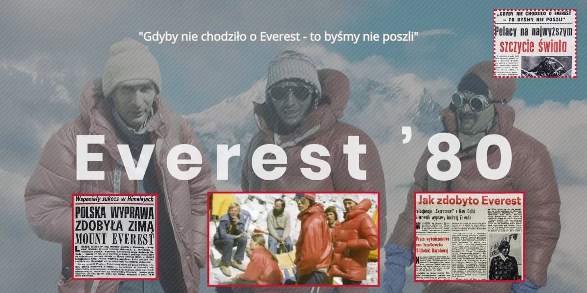 Everest 1980. Partia czuła niedosyt, media pytały: czy to najwyższy szczyt, na którym pan był?