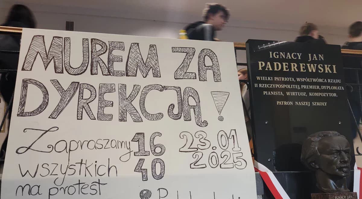 "Bunt uczniów" - reportaż Adama Bogoryja-Zakrzewskiego
