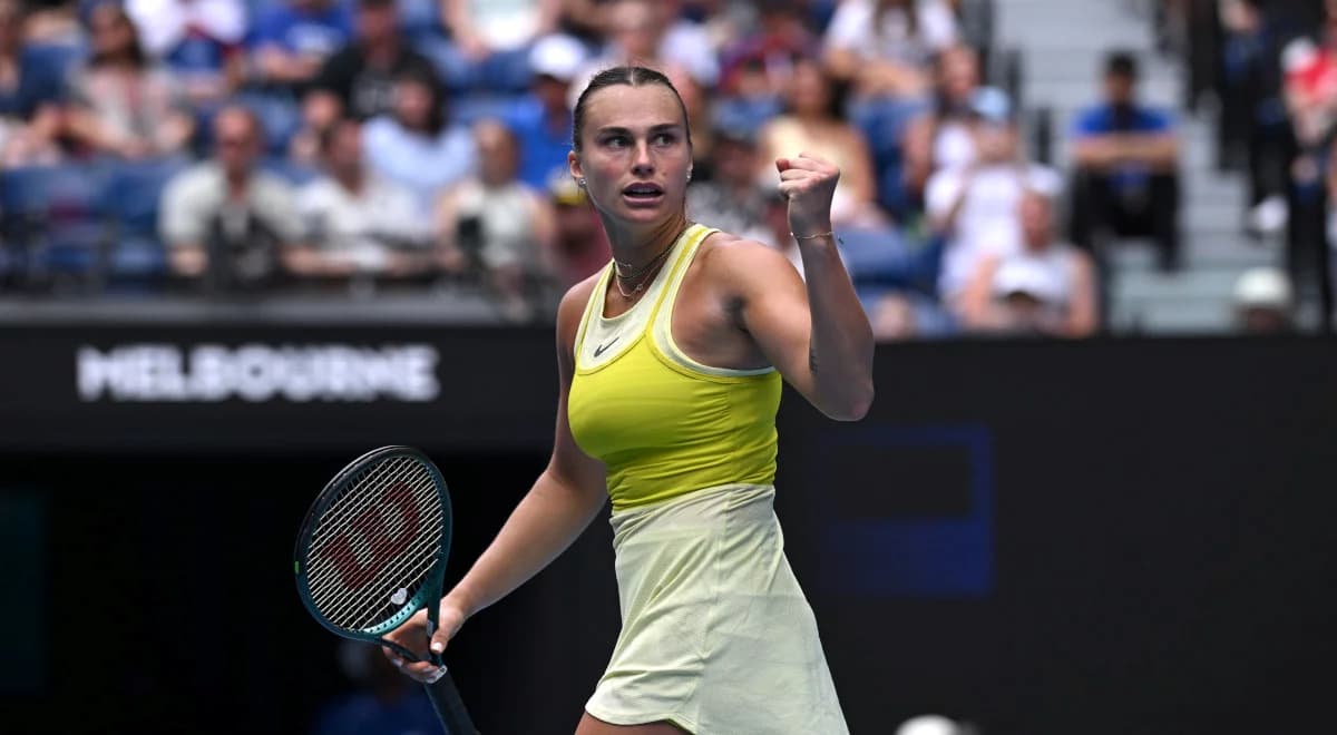 Liderka rankingu gra dalej w Melbourne. Aryna Sabalenka przetrwała ciężkie chwile