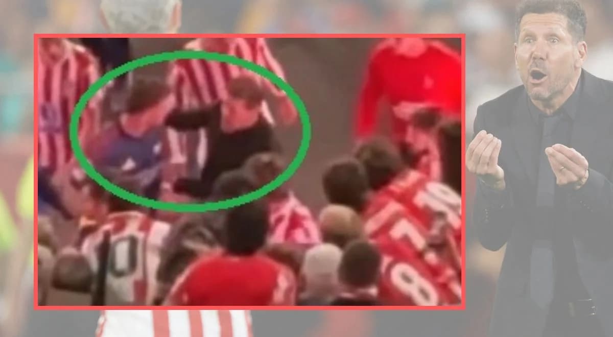 To dlatego White podpadł Simeone. Rękoczyny w drodze do szatni [WIDEO]