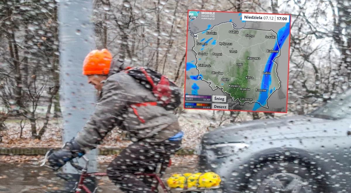 Dwa deszczowe fronty nad Polską. Meteorolodzy pokazali, jak będą wędrować opady