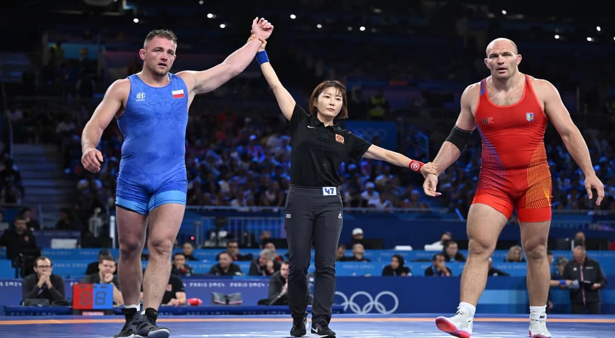 Paryż 2024. Robert Baran powalczy o medal! Pewna wygrana Polaka