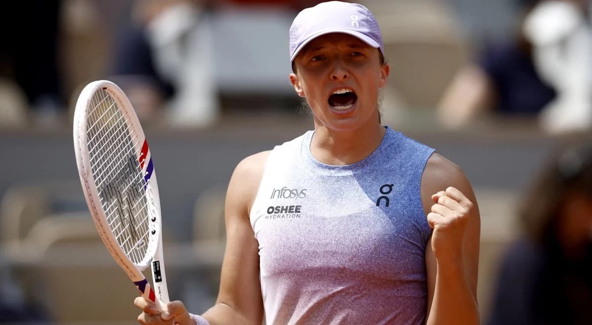 Roland Garros. Świątek nie próżnuje przed półfinałem. "Nie mogę zmarnować tego dnia"