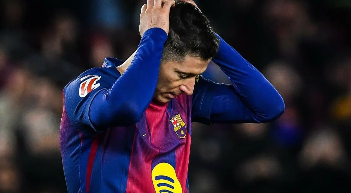 Burza w mediach po meczu Barcelony. Tak nazwali Lewandowskiego