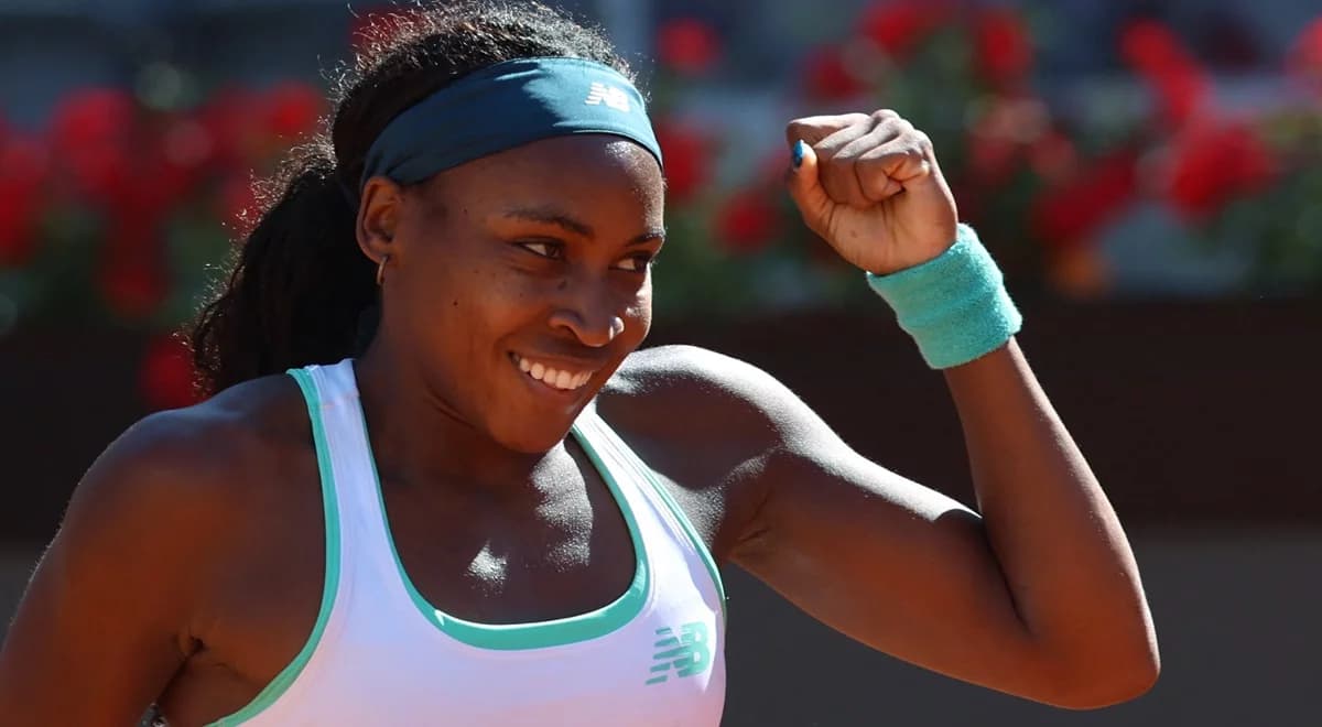 Coco Gauff może zagrać z Igą Świątek w finale w Rzymie. Groźna sytuacja na trybunach