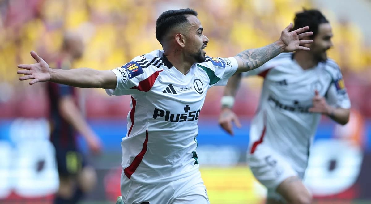 Siedem goli w finale Pucharu Polski. Legia i Pogoń stworzyły widowisko