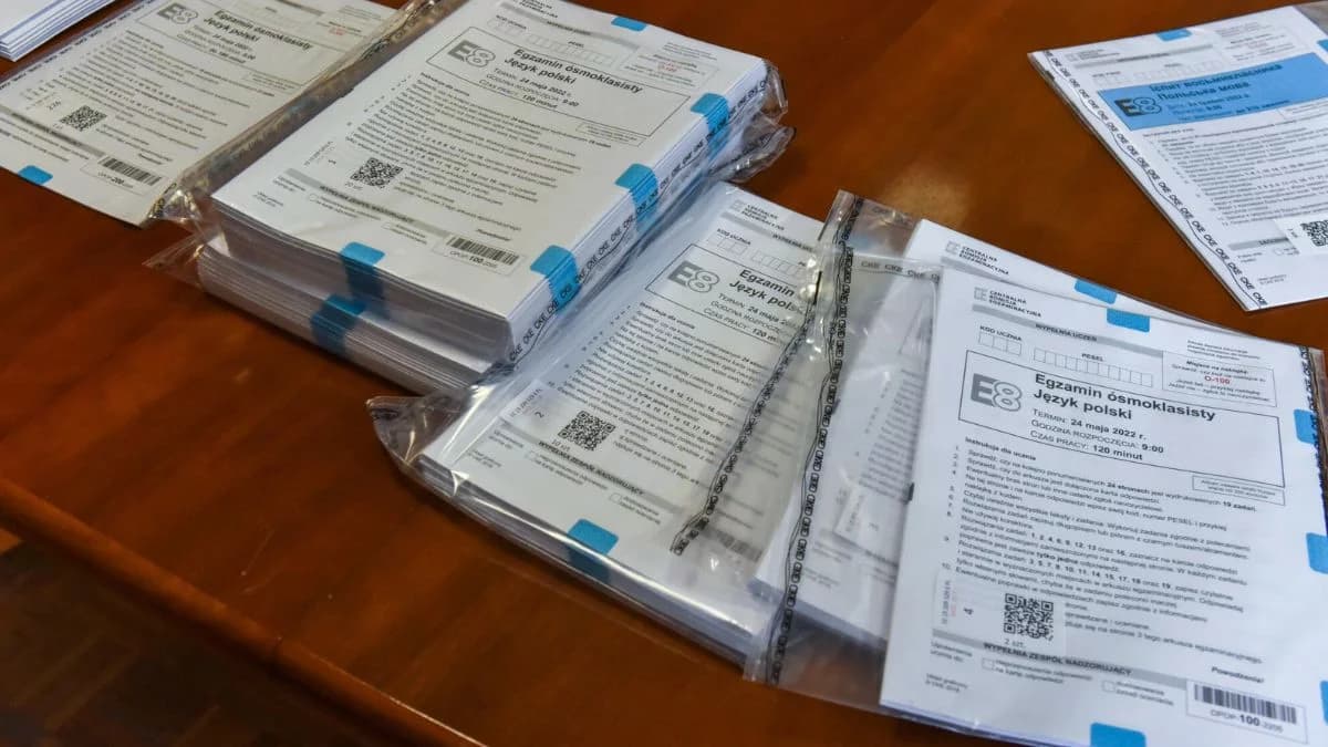 Wyniki egzaminu ósmoklasisty 2025. Można je sprawdzić online w aplikacji ZIU