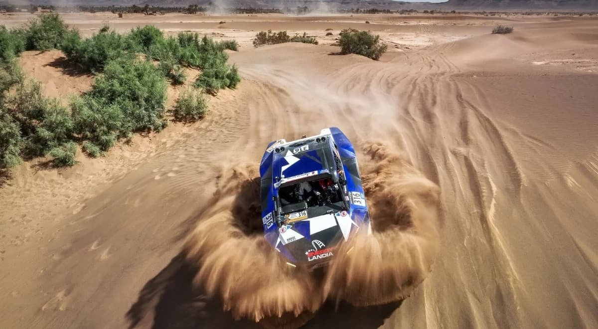 Polacy na etapowym podium Rajdu Dakar. Popisowa jazda