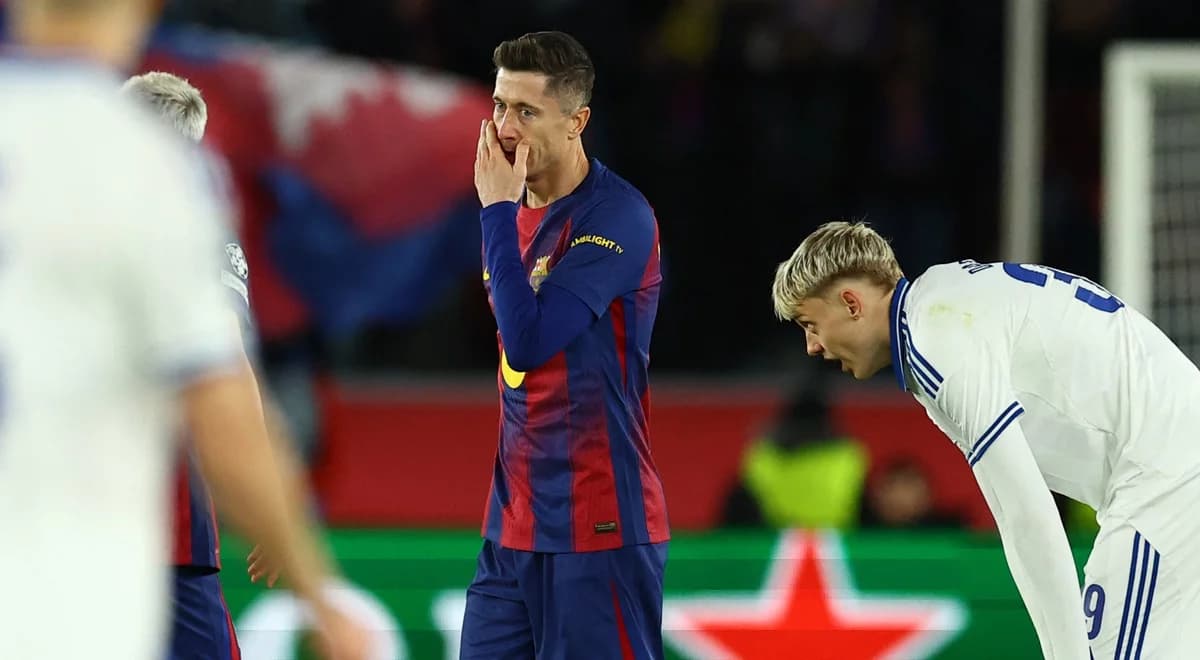 Lewandowski wyrównał rekord i zaliczył wpadkę. Tak tłumaczył się po meczu