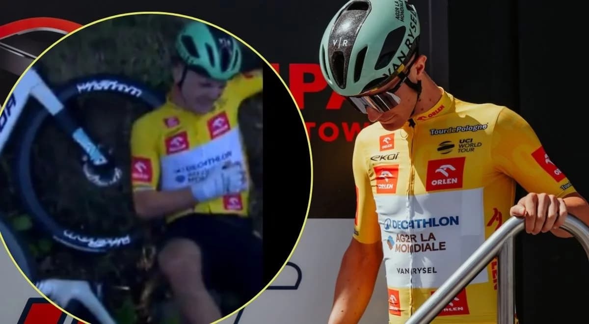 Lider Tour de Pologne ma dwa złamane żebra i jedzie dalej 