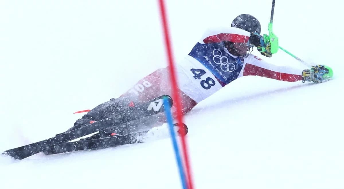 Pojechał na igrzyska dzięki Piesiewiczowi. Jasiczek wypadł z trasy po 23 sekundach