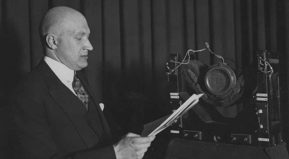 Tak wyglądały początki Polskiego Radia, jednej z najważniejszych instytucji odrodzonej Polski