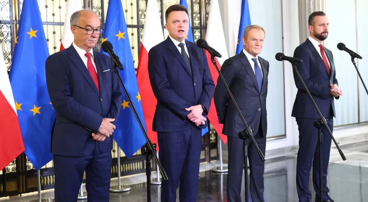 Dwa lata rządów koalicji. "Nie ma alternatywy dla tych partii"