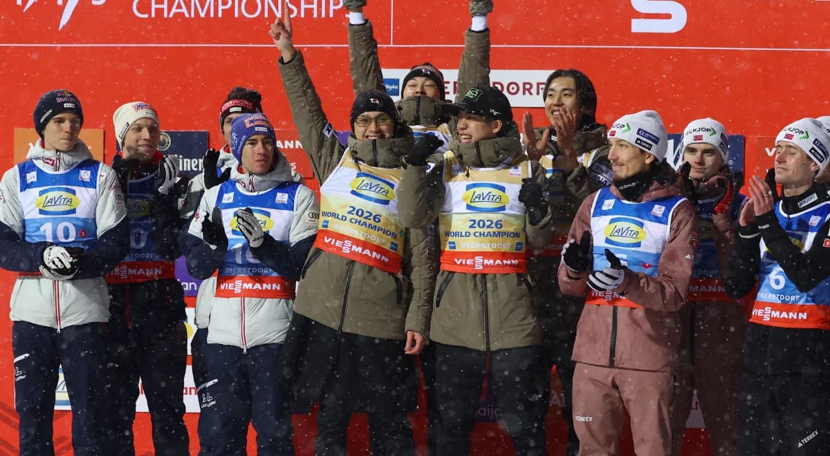 Japonia wygrała pojedynek gigantów na MŚ w lotach. Rozpacz Słowenii 