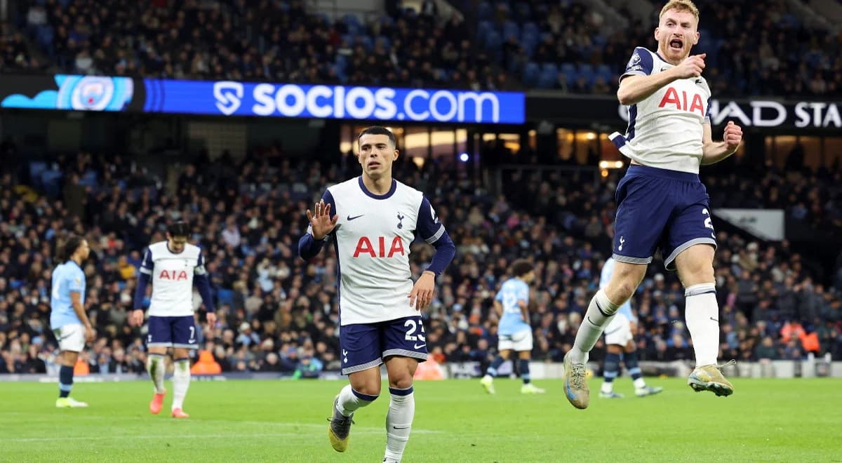 Premier League. Kryzys Manchesteru City trwa. Tottenham rozbił mistrza Anglii