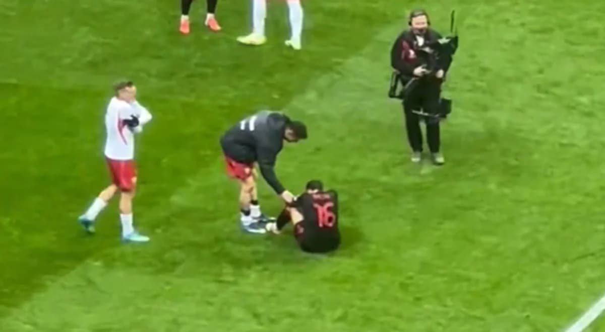 Piękne zachowanie Lewandowskiego. Tak potraktował Albańczyków po meczu [WIDEO]