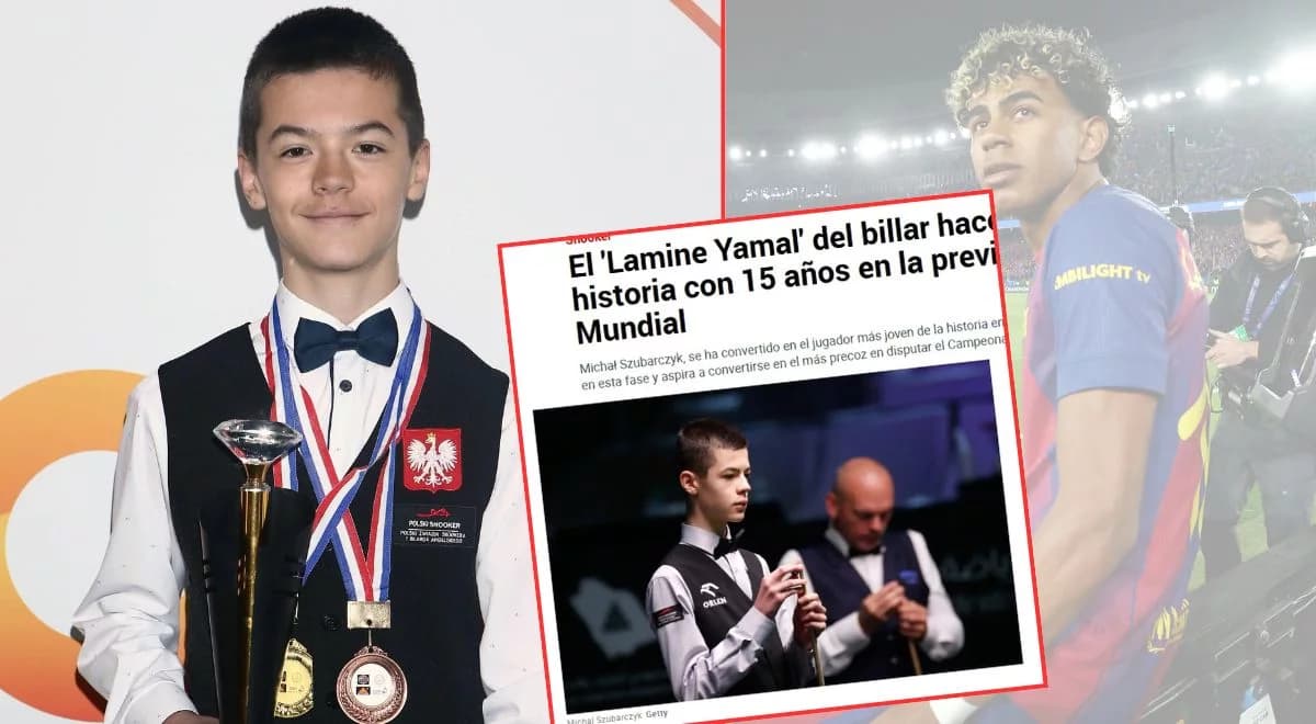 Polak ma zaledwie 15 lat. Dla Hiszpanów jest jak gwiazda Barcelony  