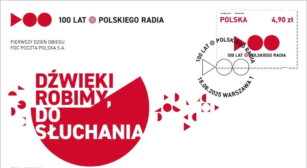 Poczta Polska upamiętnia 100-lecie Polskiego Radia