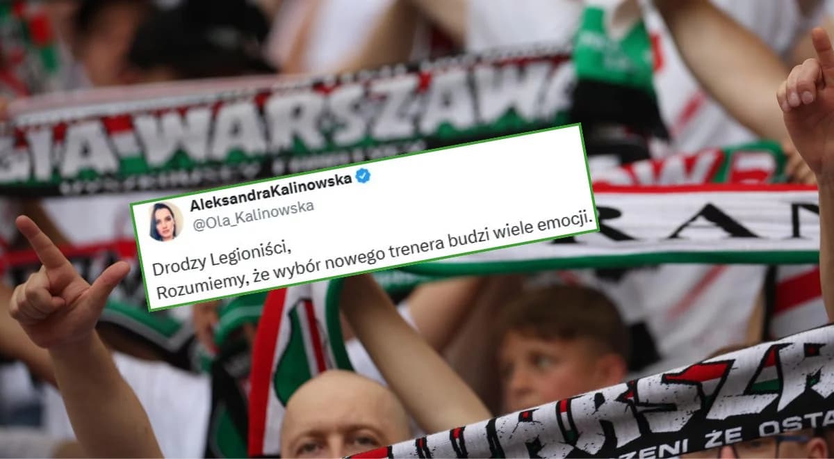 Legia wybiera nowego szkoleniowca. Jest oświadczenie 