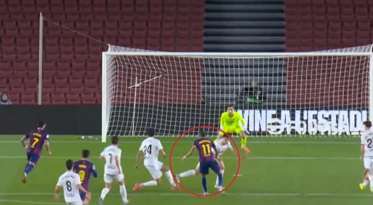 Gole w meczu Barcelona - Osasuna. Zobacz wideo