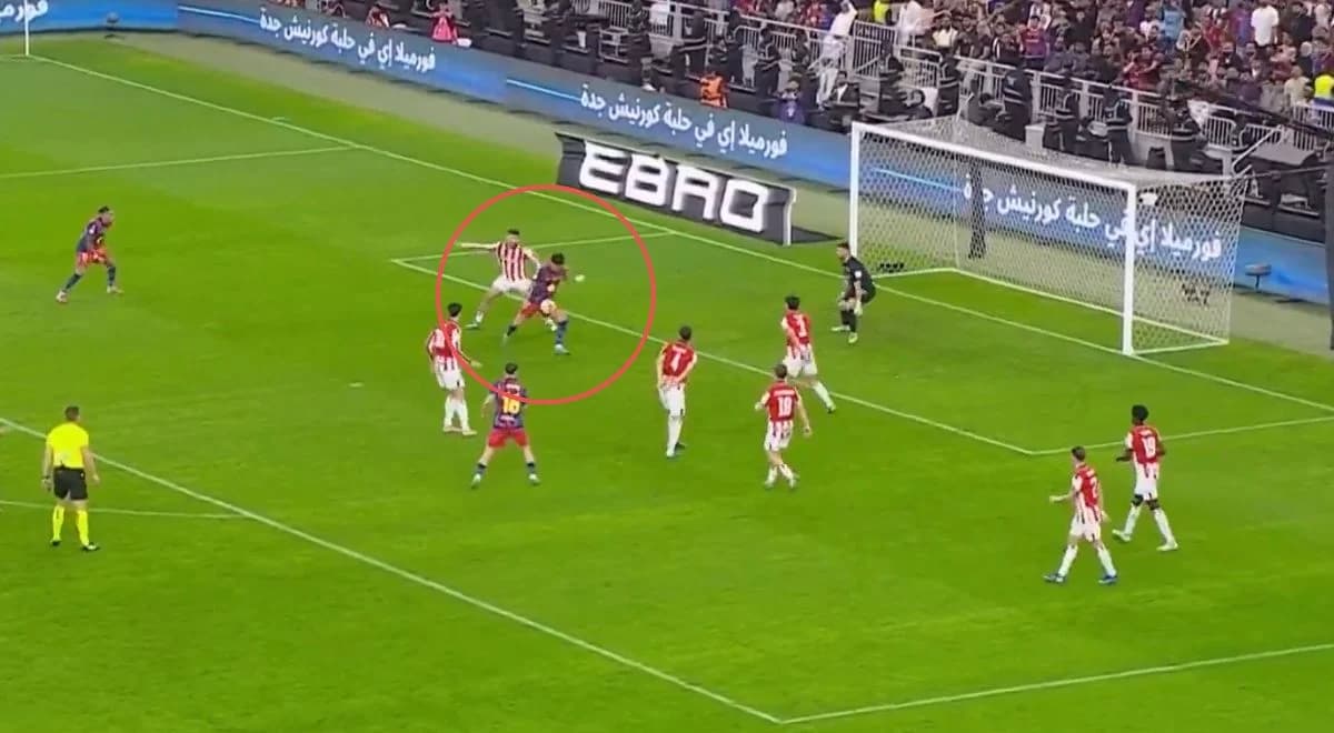 Gole w meczu Barcelona - Athletic Bilbao. Zobacz wideo